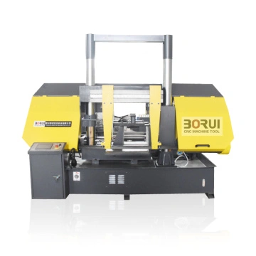 Cnc Band Saw Machine Hydraulic Band Sawing Metal Cutting Machines